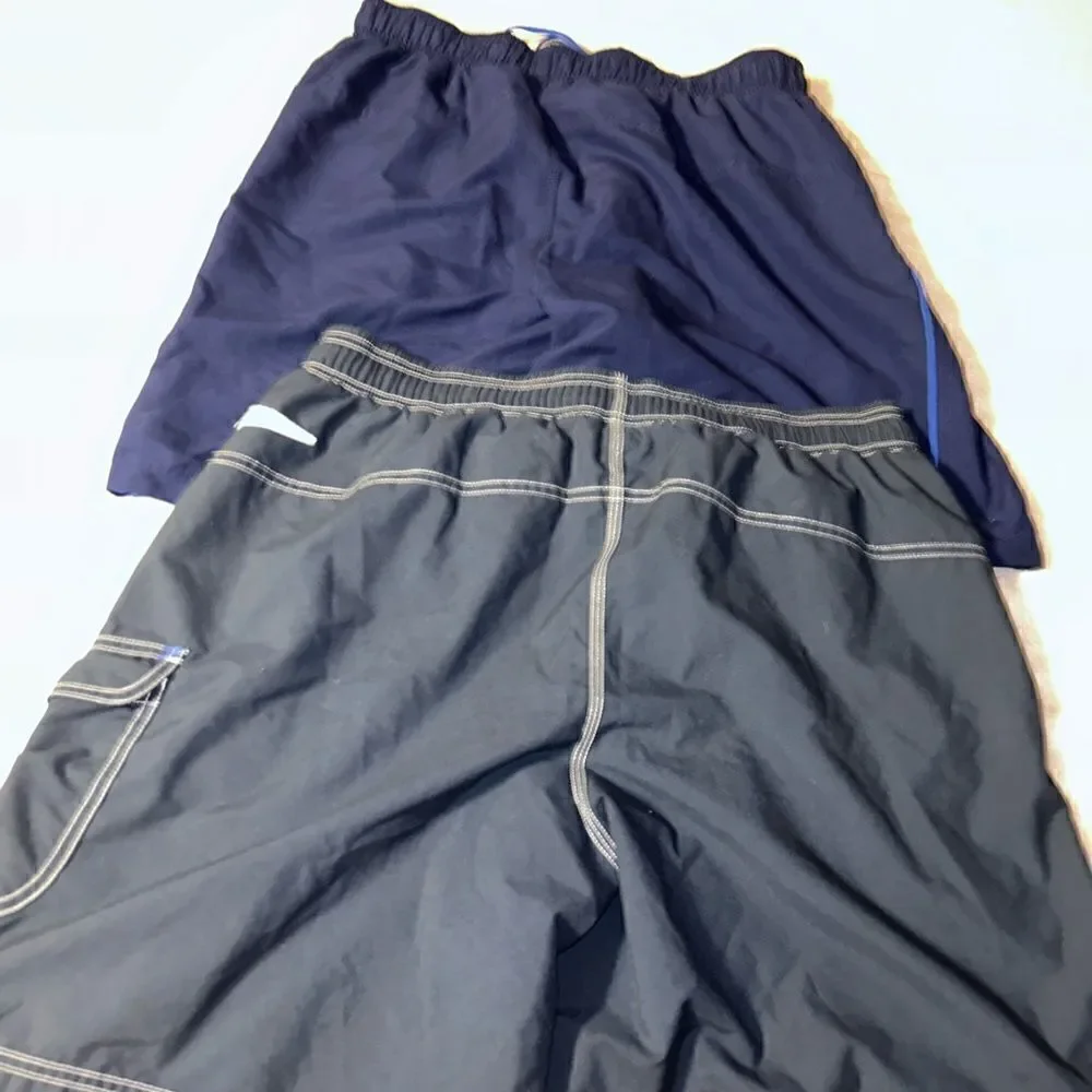 Set of 2 Speedo swim trunks size large